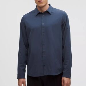 Lululemon Men’s New Venture Classic-Fit LS Shirt // Size Medium